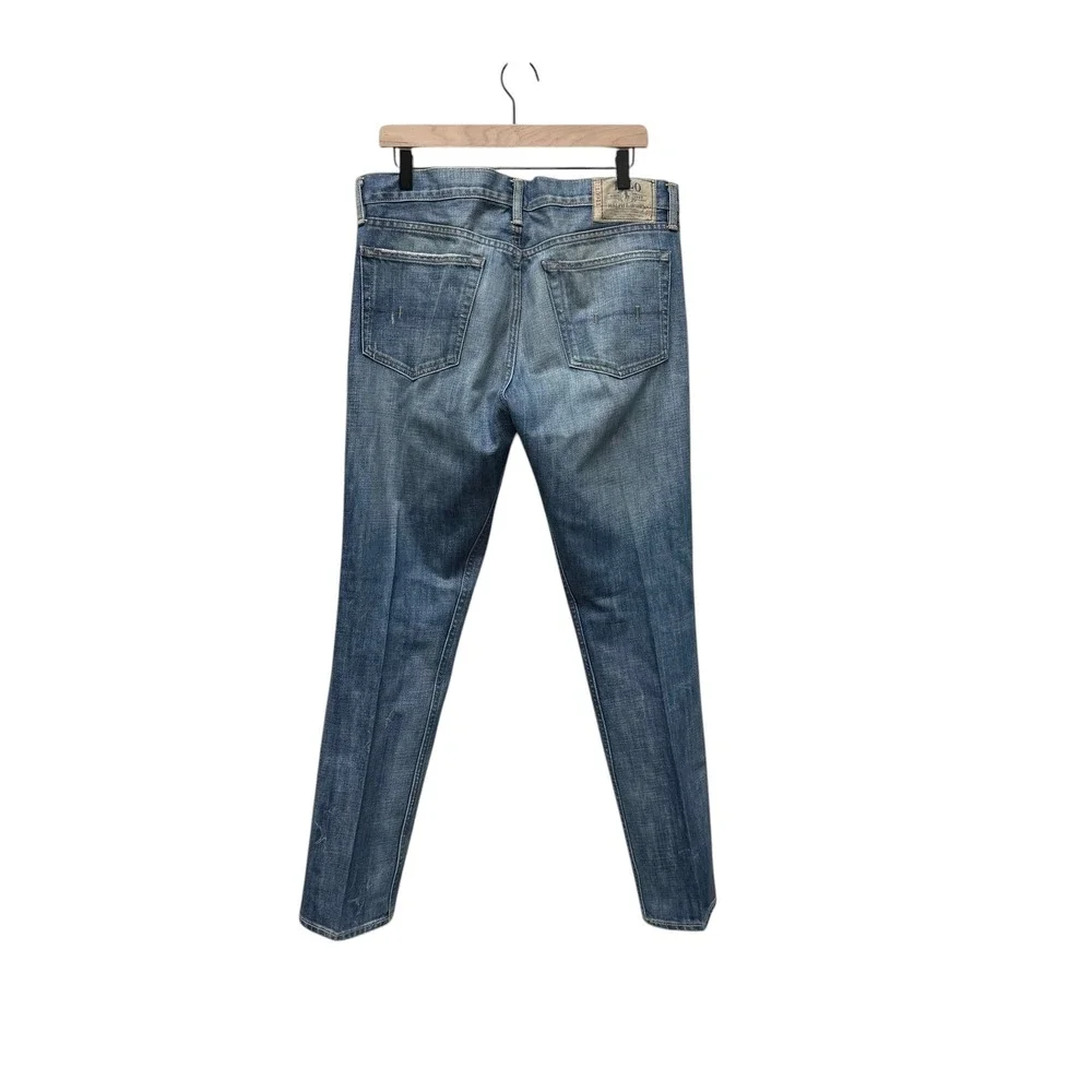 Polo Ralph Lauren Mens Slim Fit Blue Clinton Wash ‎ Denim Jeans Men's Size 34x30